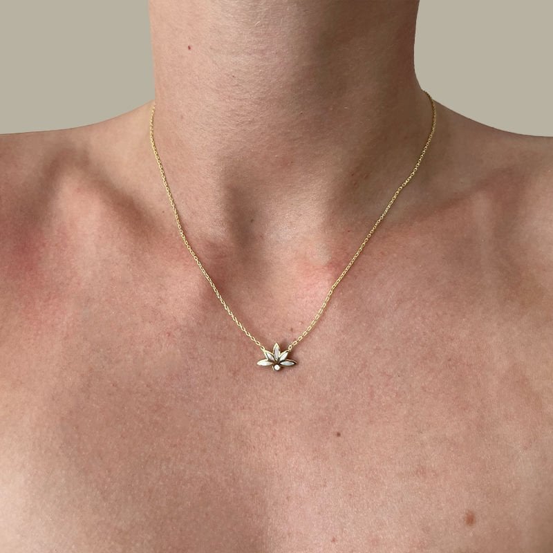 Lotus Kolye Rose