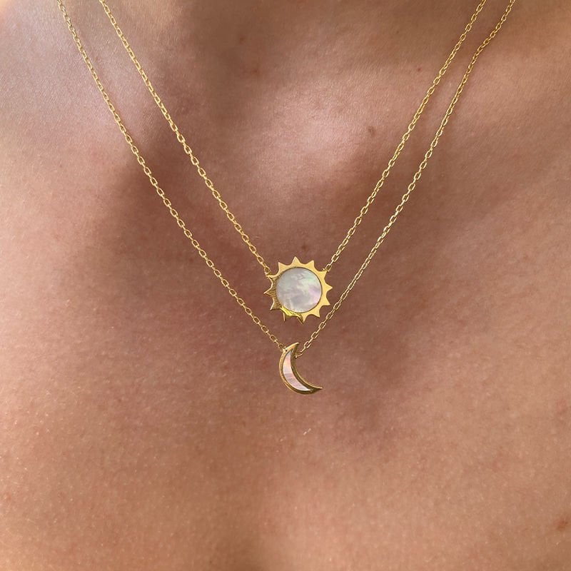 Sama & Sin Kolye Gold