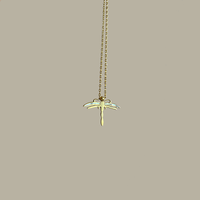 Dragonfly Kolye Silver