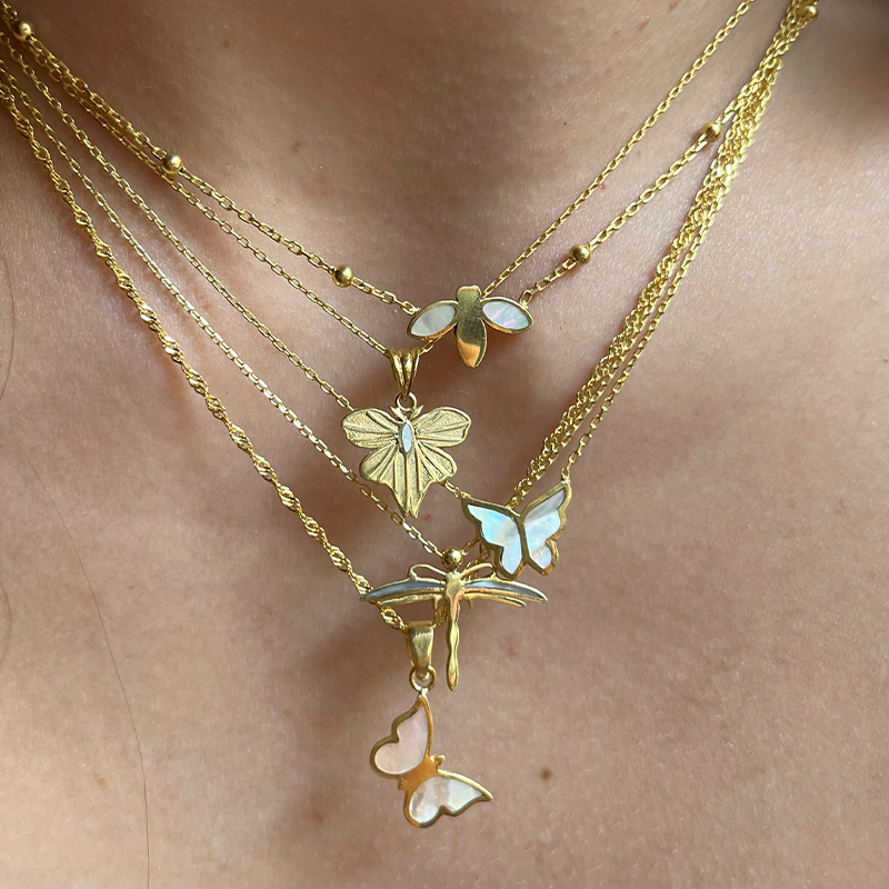Parpar Kolye Gold