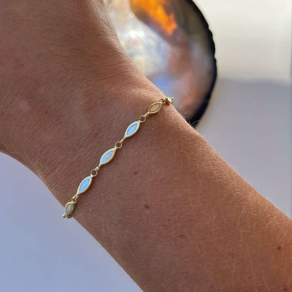 Ambrosia Bileklik 17 CM - Gold