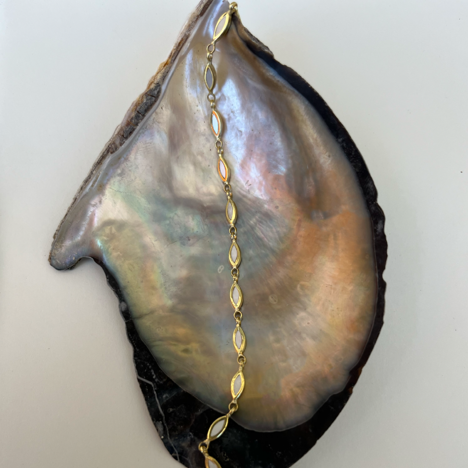 Ambrosia Bileklik 17 CM - Gold
