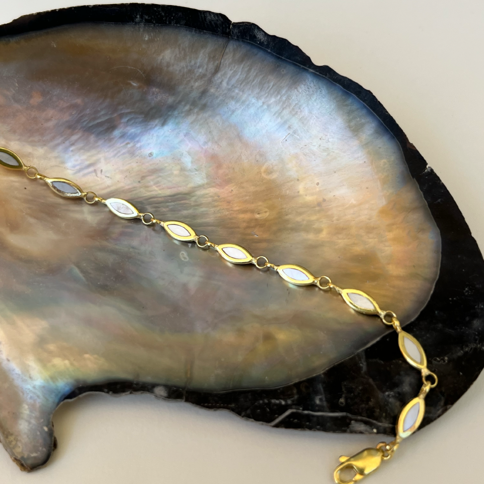Ambrosia Bileklik 17 CM - Gold