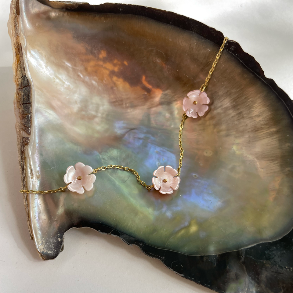 Peony Bileklik No 2 Silver