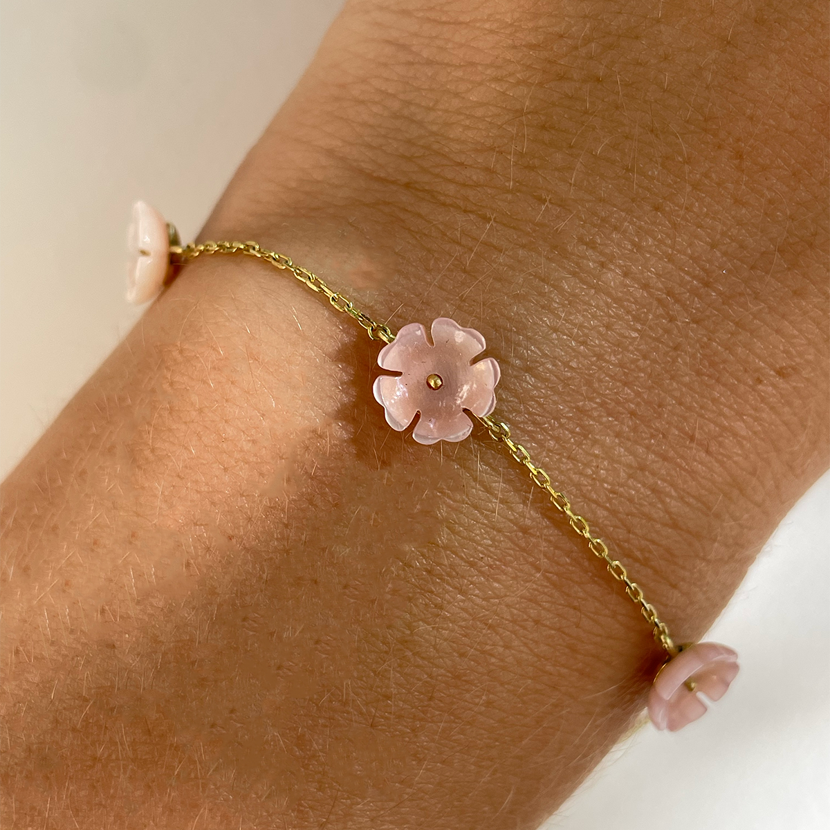 Peony Bileklik No 2 Silver