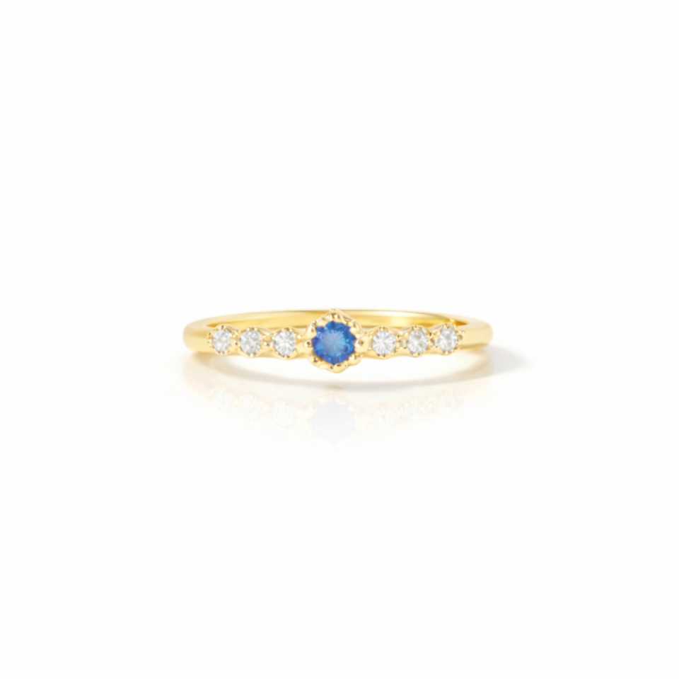 925 Mix Taş Yüzük