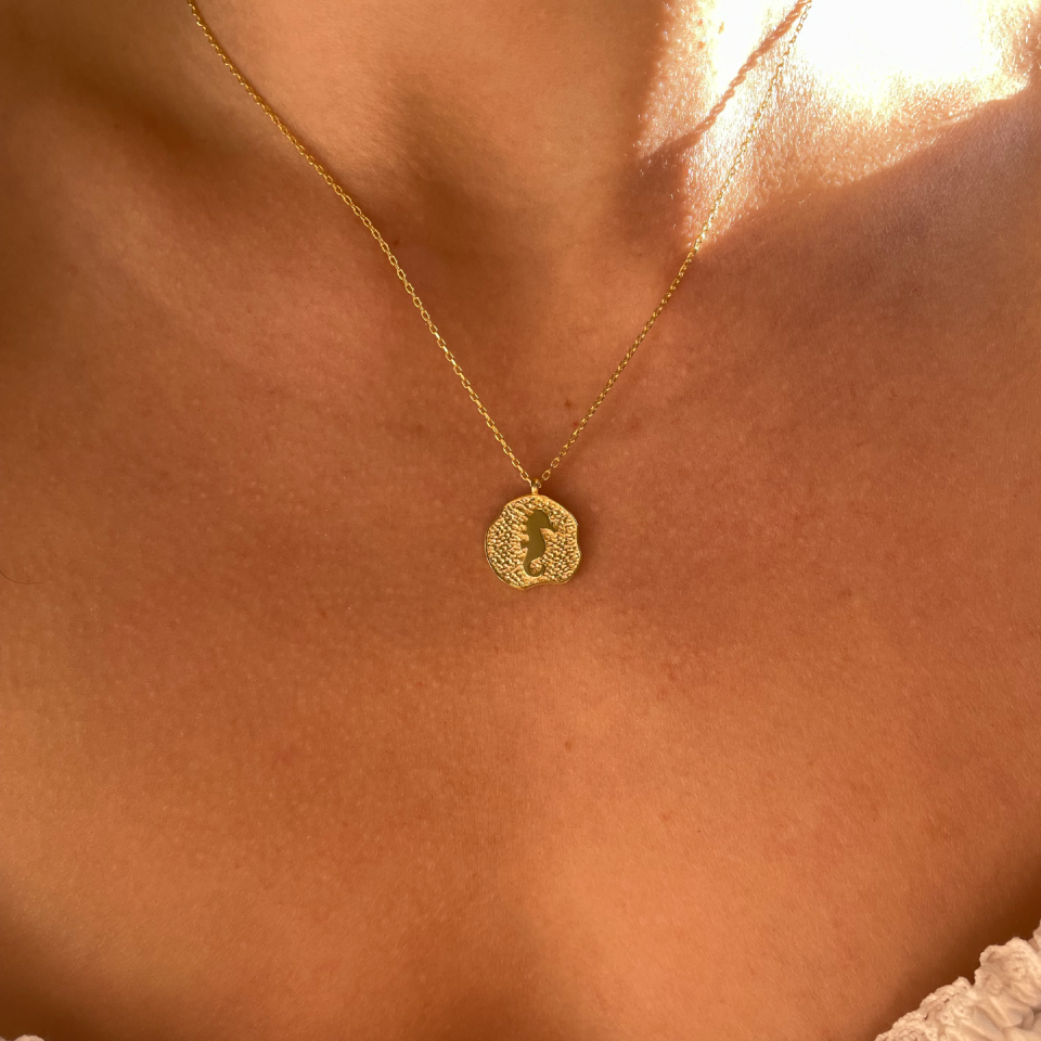 925 Neris Madalyon Kolye