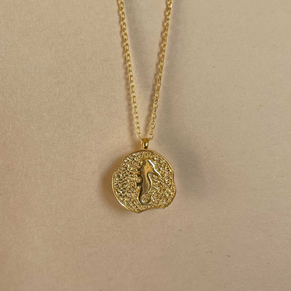 925 Neris Madalyon Kolye