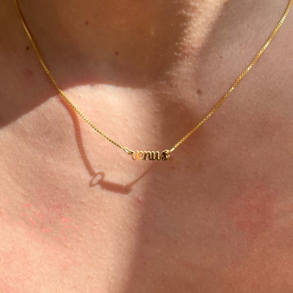 925 Mini İsim Kolye