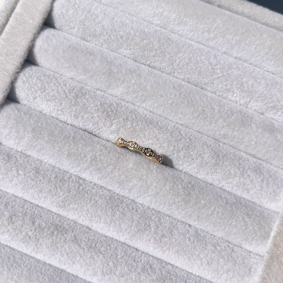 925 Minimal Taşlı Yüzük